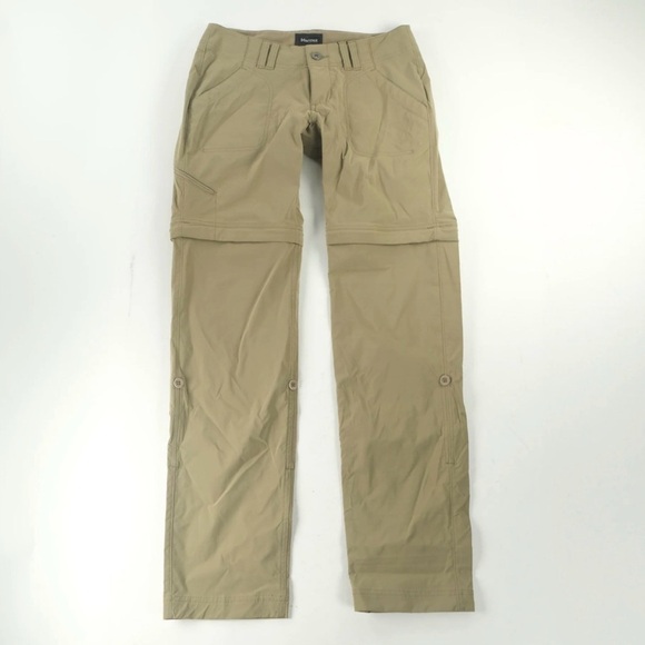 Marmot Pants - Marmot women’s Convertible lightweight, quick-drying hiking pants size 10
